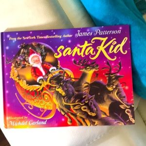 BOOK/CHRISTMAS BY James patterson NWOT. Name is: SANTA KID from best selling aut